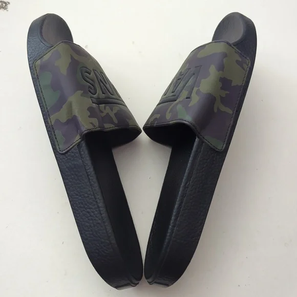 NEW Men's Vans Camo Slides Size 10 NWT - Picture 5 of 9